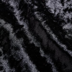 Crushed Velvet Black